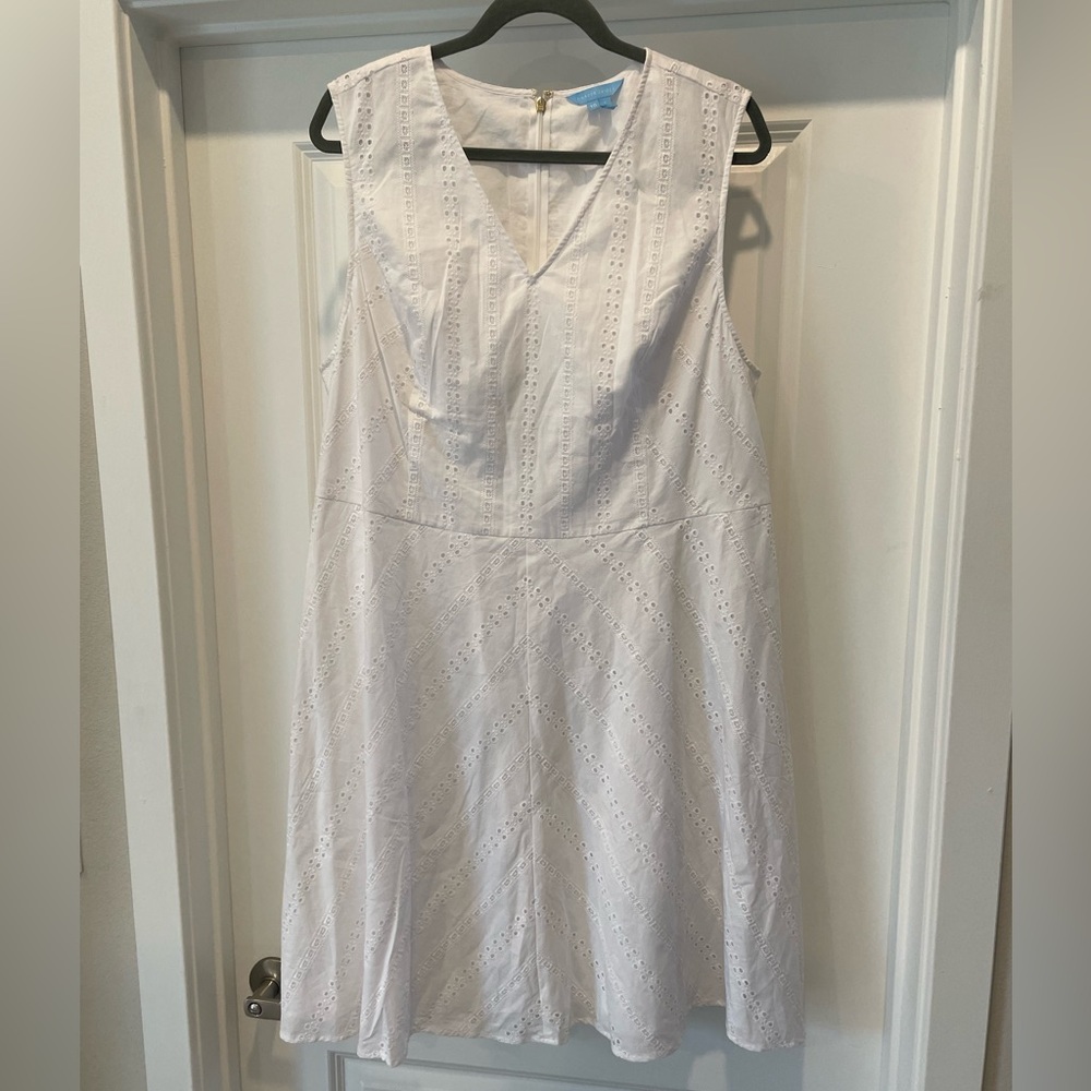 Draper James White Mini Dress